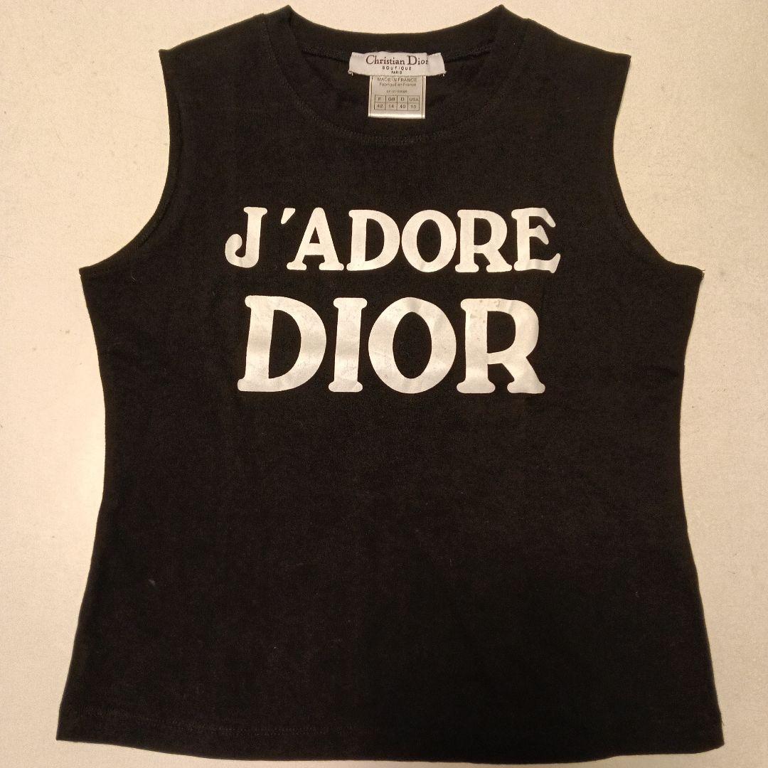 Christian Dior ノースリーブ Tシャツ タンクトップ