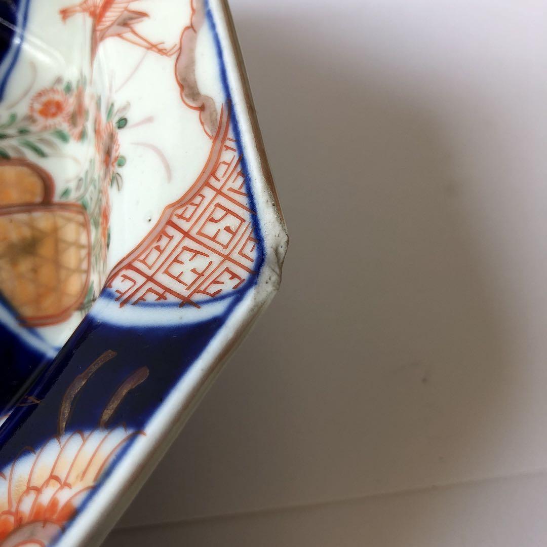 古伊万里  八方鉢