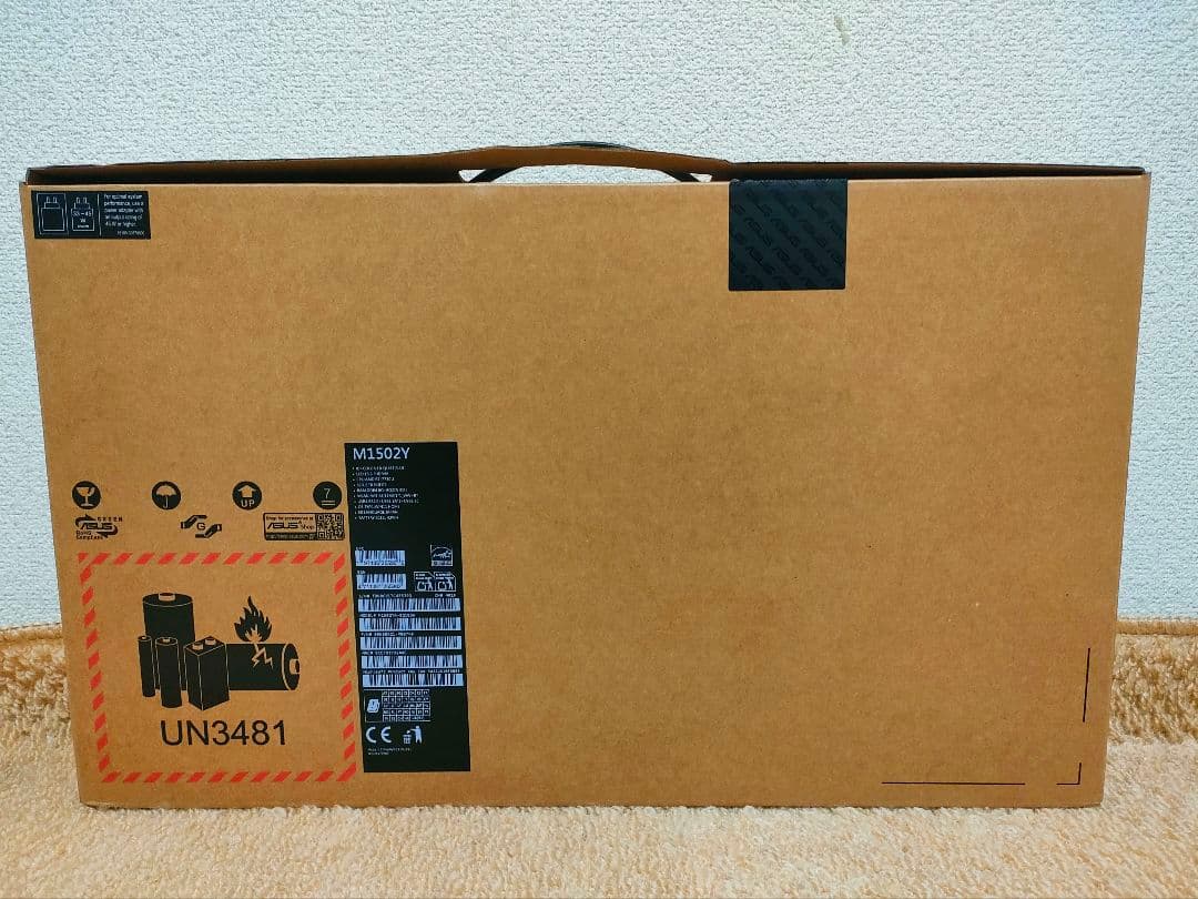 Windowsノート本体 ASUS VivoBook M1502YA Ryzen 7 7730U