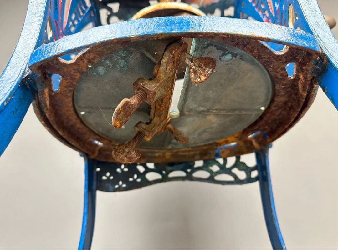 当時物 手動かき氷機 手動式 日の出 業務用 日章 ディスプレイ 雑貨 喫茶店