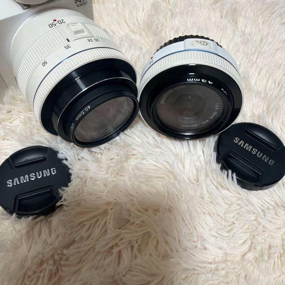 Samsung NX1000 カメラ本体, レンズ & フラッシュ　　ジャンク品