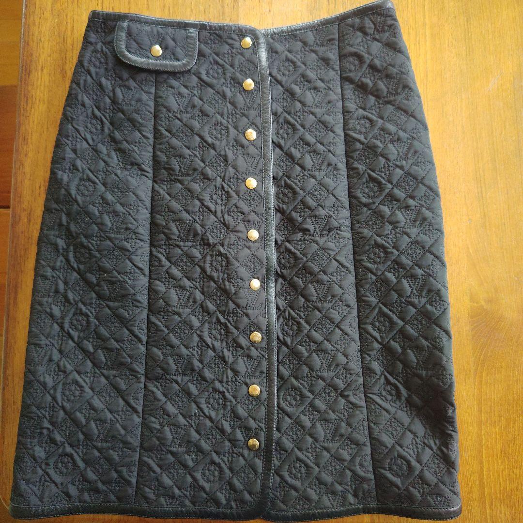 Louis Vuitton ブラック タイトスカート 38