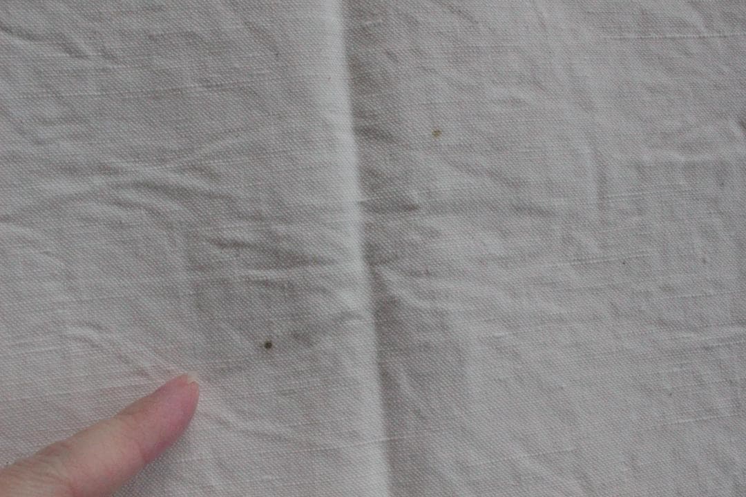 フランスアンティークイニシャル“BL”シーツモノグラム刺繍