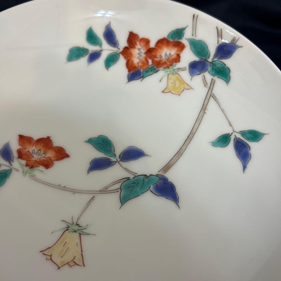 ★おまけ付き★奥川俊右衛門　36cm 大皿　額皿　飾り皿　絵皿　共箱付き