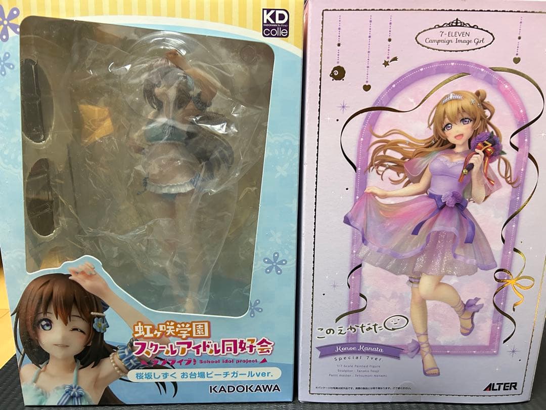 桜坂しずく　近江彼方 KADOKAWA & ALTER フィギュアセット