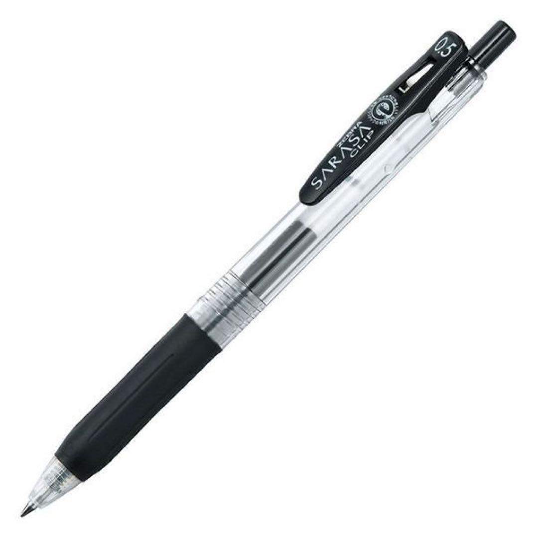 黒の油性ボールペン