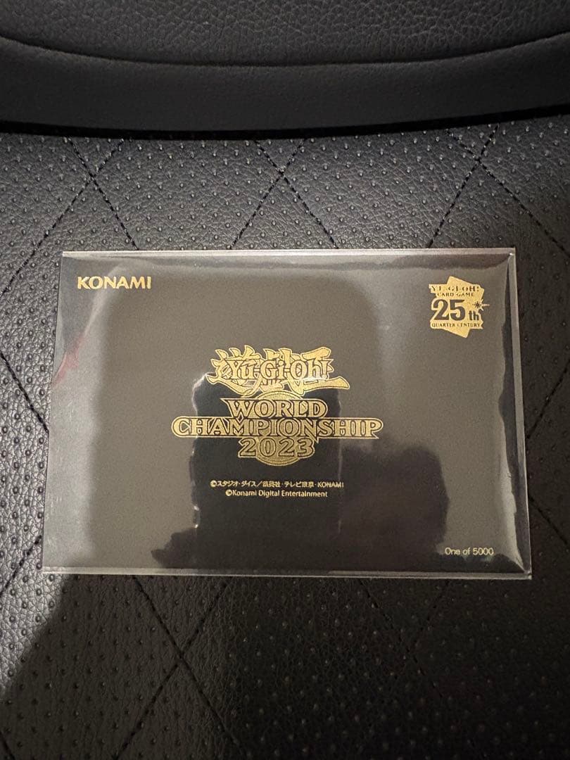 【ダイチ】遊戯王　カード未開封　WCS2023黒封筒　ブラックマジシャ
