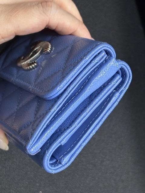 最終値下げ！CHANEL シャネル マトラッセ スモールフラップ 三つ折り財布