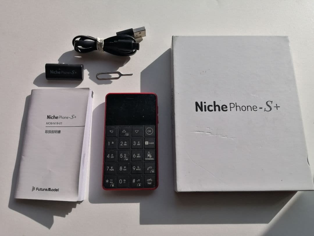 NichePhone-S+ レッド 本体 4G