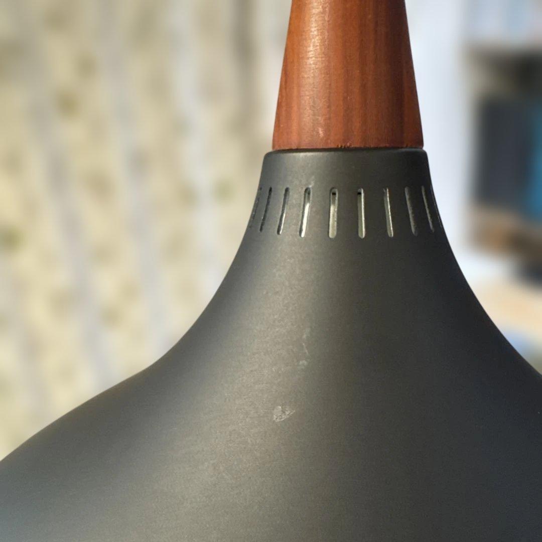 フリッツ•ハンセン オリエント ペンダントランプ ブラック/ローズウッド P1