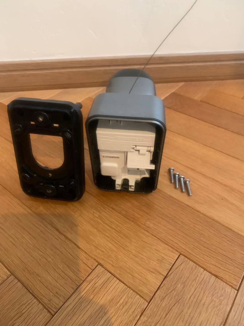 Panasonic VL-WD712X ドアホン連動　ワイヤレス防犯カメラ2台