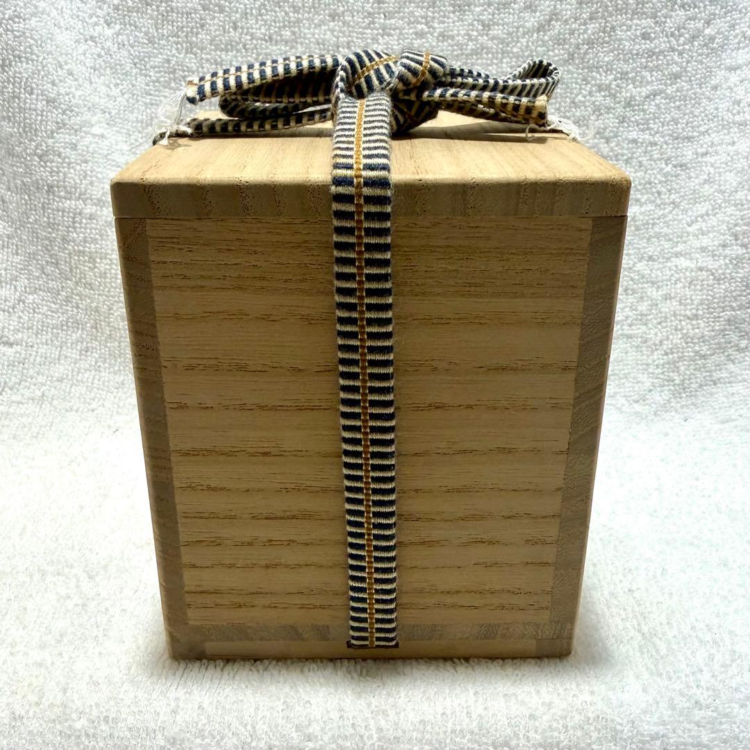 茶道具 茶入 硝子茶器 六角 蟹蒔絵 蓑輪一星作【匿名配送】