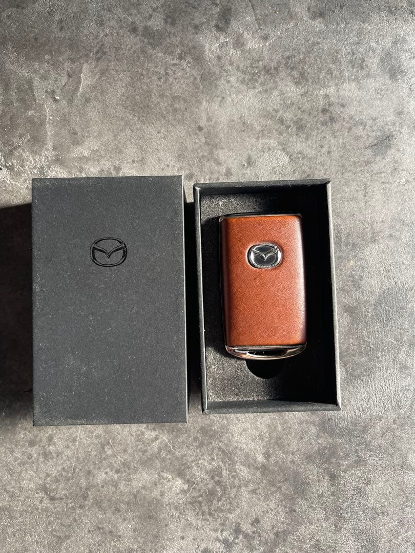 Mazda レザーキーケース ブラウン
