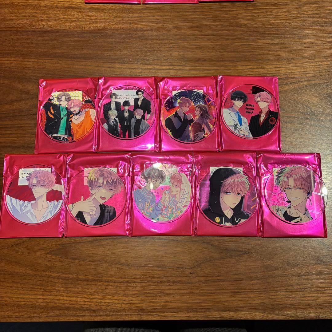 多聞くん今どっち コラボカフェ　トレーディング アクリルコースター