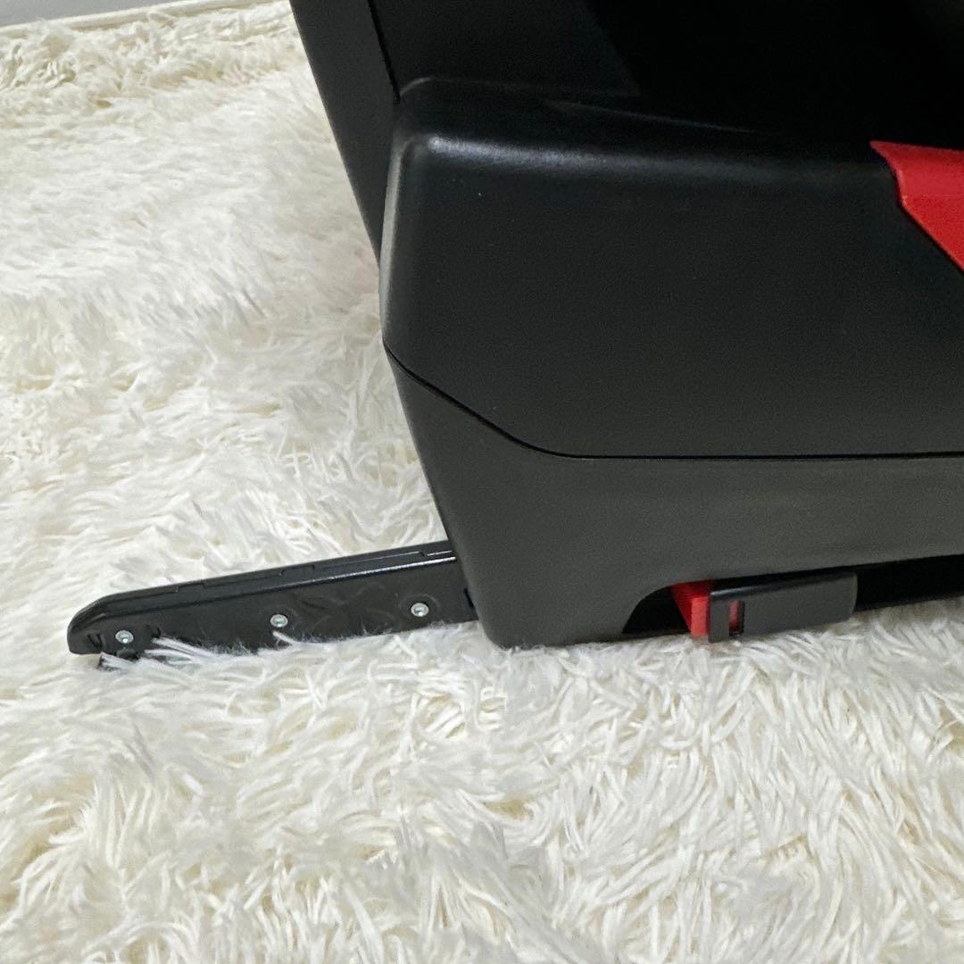 美品　西松屋　マムズキャリー ターンレジェFIX グレー チャイルドシート