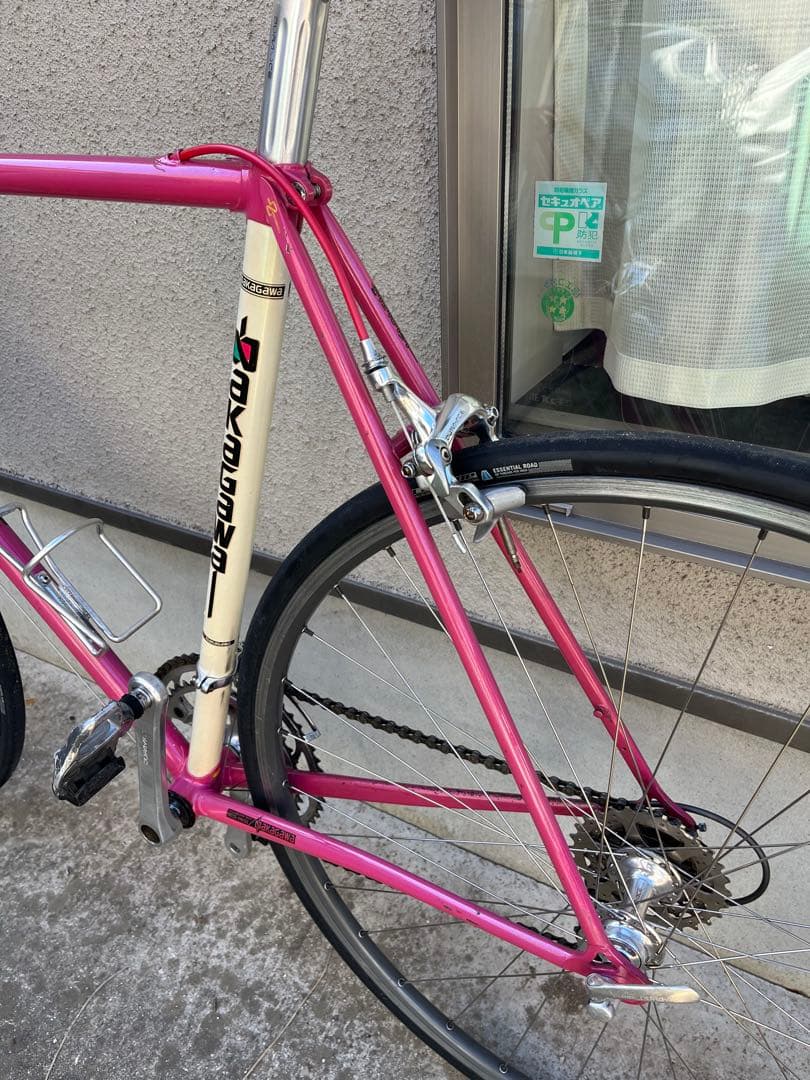 nakagawaナカガワクロモリフレームロードバイク　7400デュラエース8速