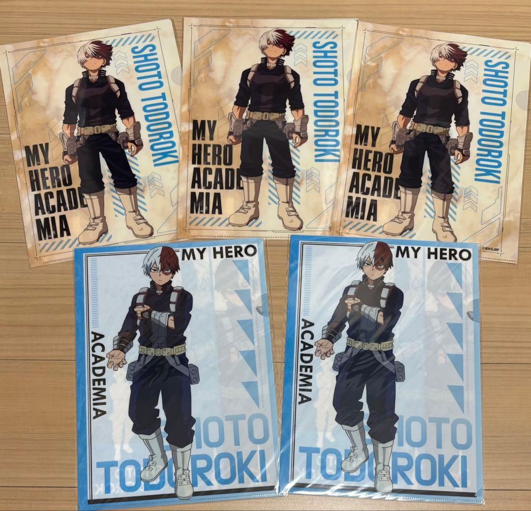 僕のヒーローアカデミア ヒロアカ クリアファイル まとめ売り　新規ビジュアル