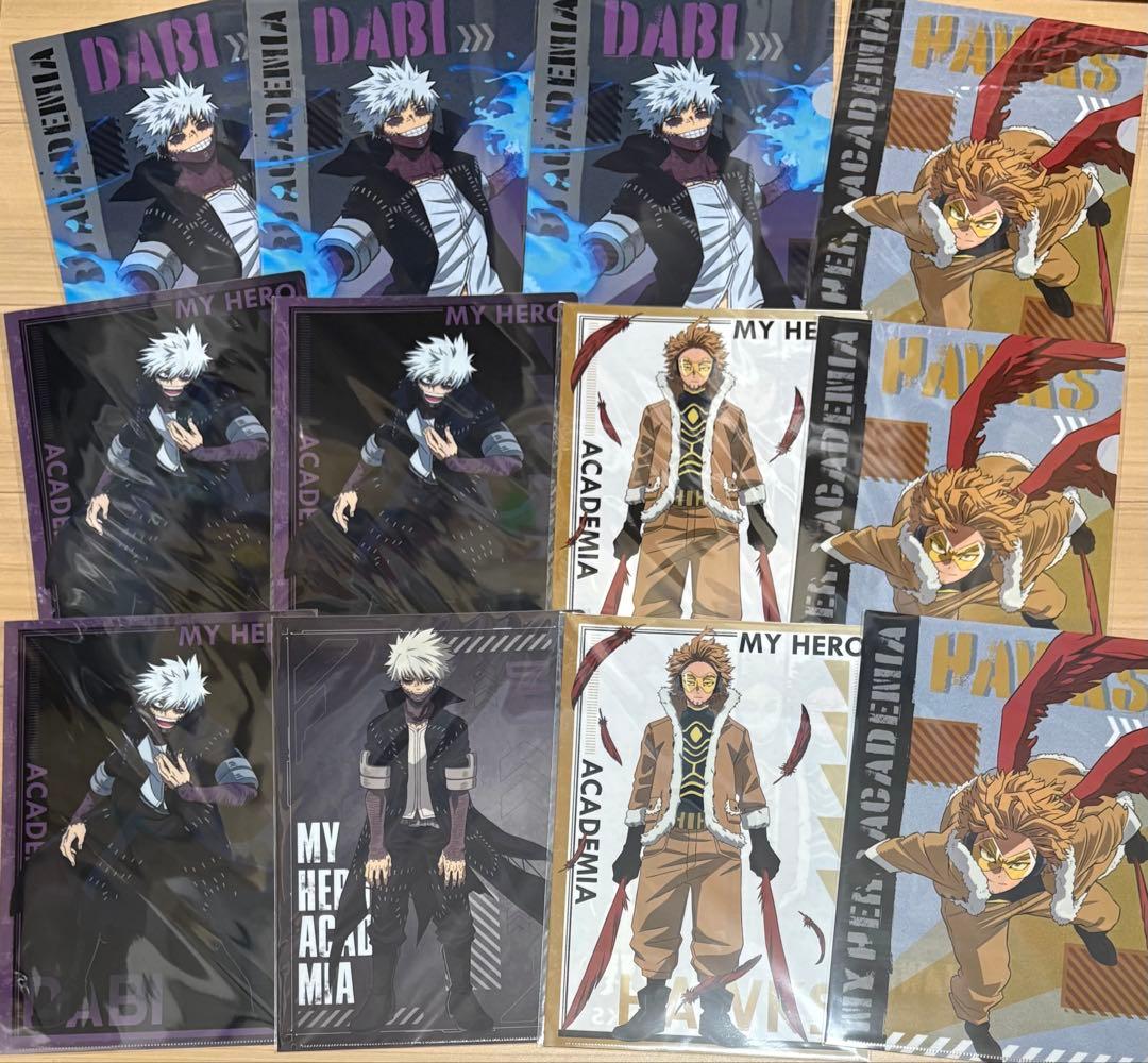 僕のヒーローアカデミア ヒロアカ クリアファイル まとめ売り　新規ビジュアル