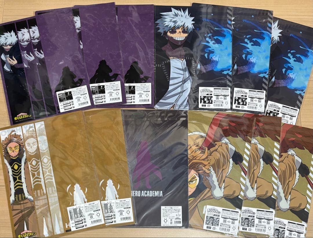 僕のヒーローアカデミア ヒロアカ クリアファイル まとめ売り　新規ビジュアル