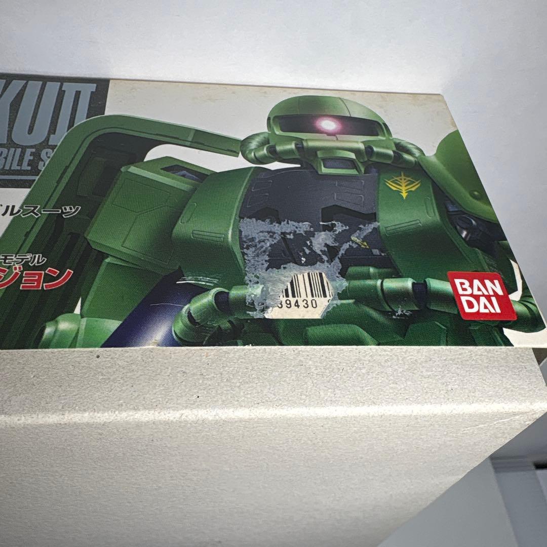 未組立MG1/100MS-06FザクIIコーティングバージョン箱汚れあり