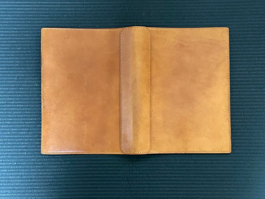 土屋鞄　ナチューラ　B5ノートカバー　ヌメ革