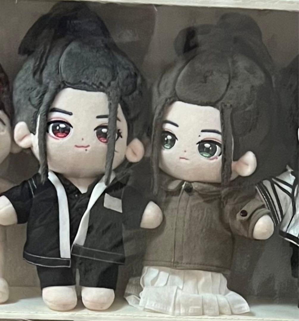 レア 20cm 肖戦 王一博 時尚芭莎 ぬいぐるみ＆お洋服ペア 博君一肖