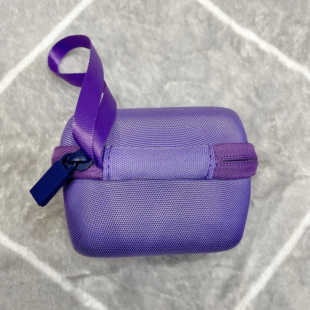 人気‼️美品✨タカラトミー「とびだせ！きゅーびっつ」用収納ケース　パープル