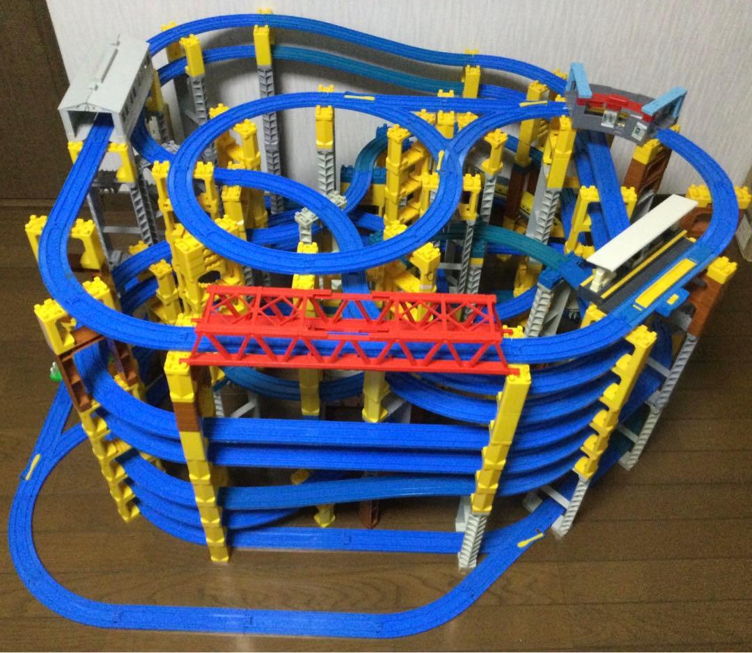 プラレール線路　9階レイアウト