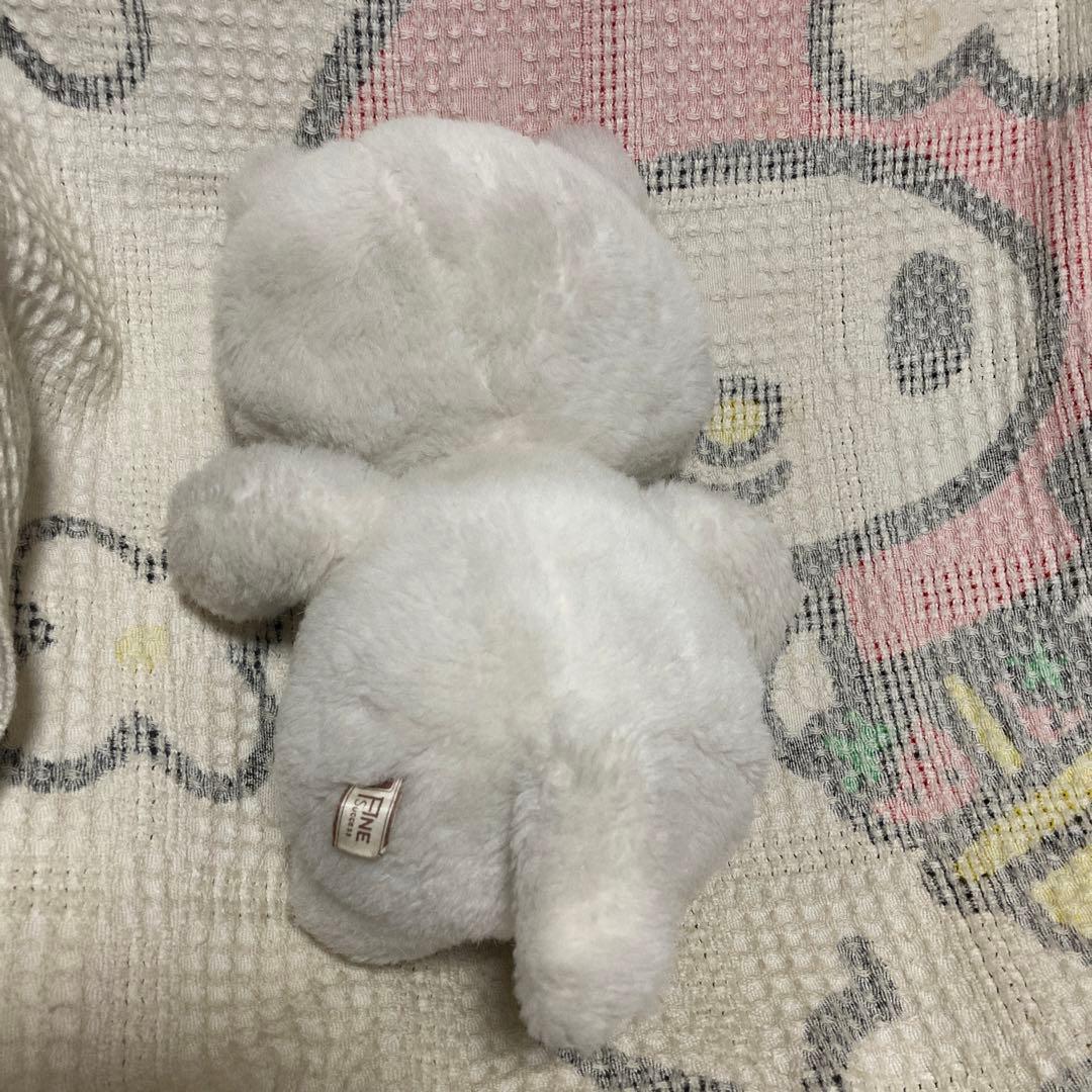昭和レトロ　ヴィンテージ 吉徳　クマ　クリーミー　ぬいぐるみ　中古品