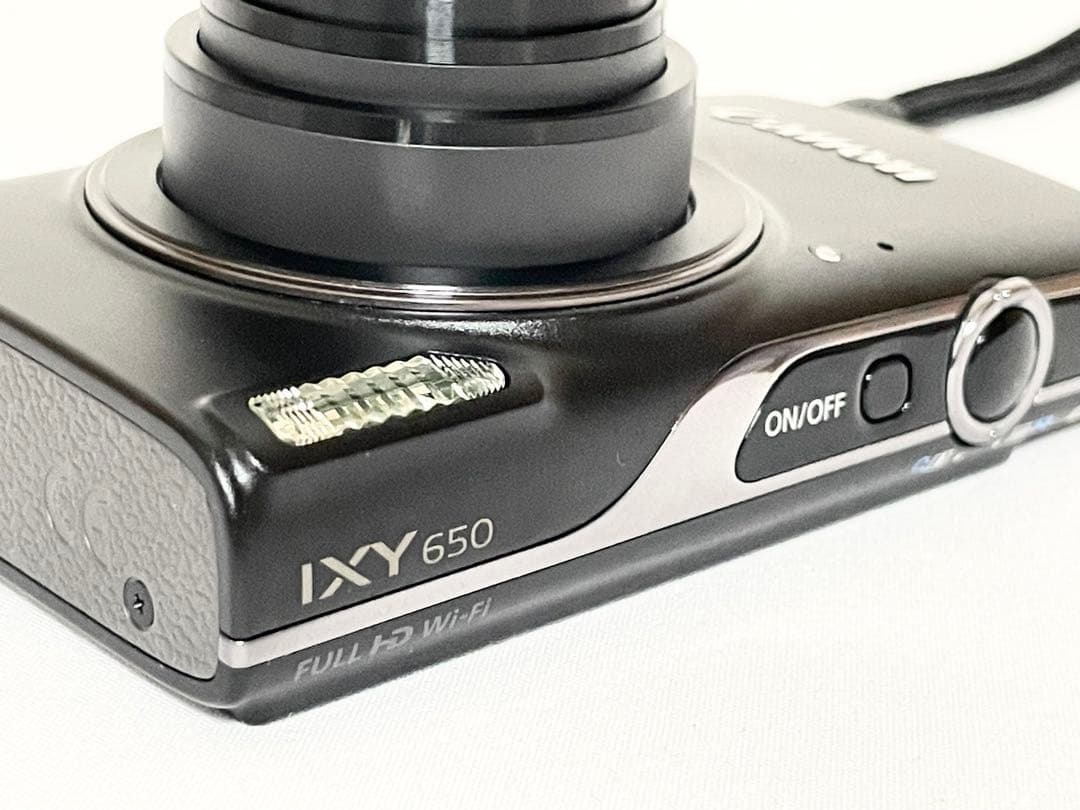 【美品・完動品】　Canon IXY 650 WIFi ブラック 動作確認済