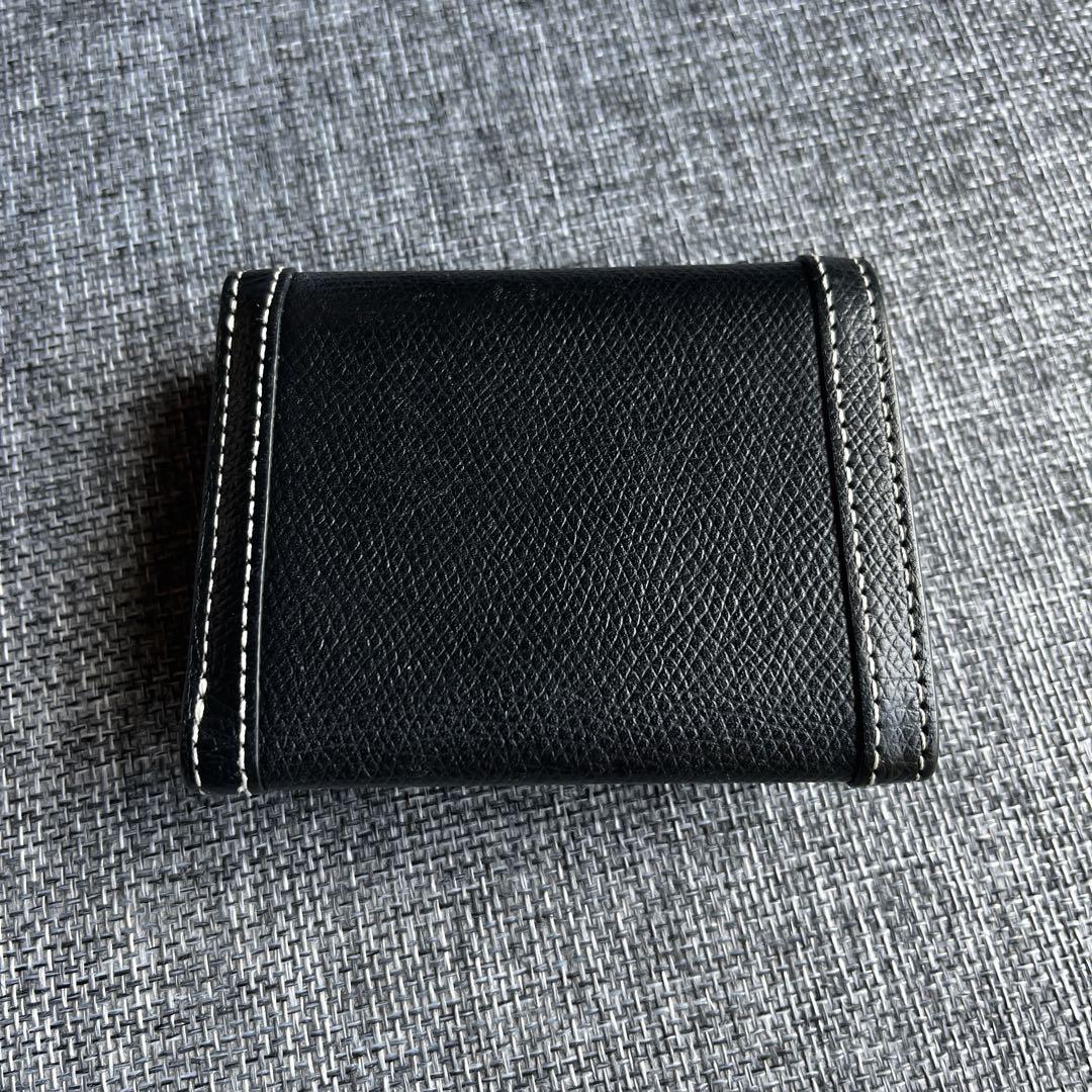 agnes b. アニエス・ベー 財布 三つ折り 黒 ブラック