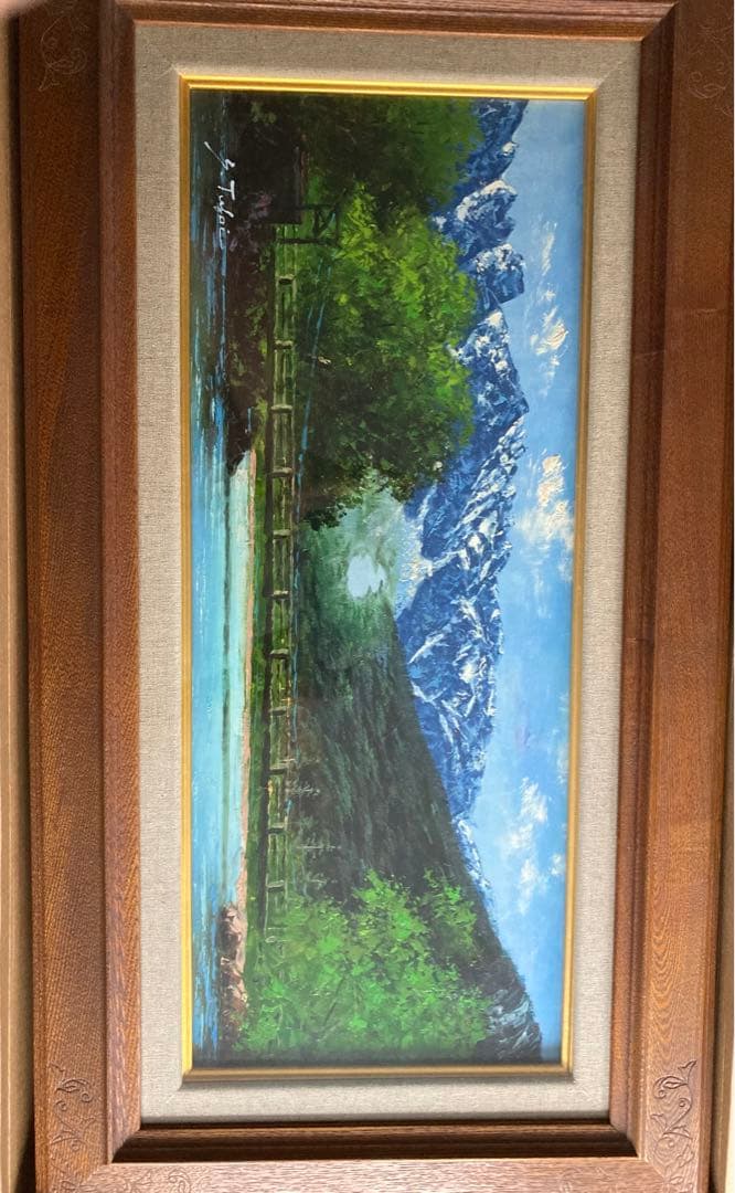 河童橋　坪井志朗　作　絵画