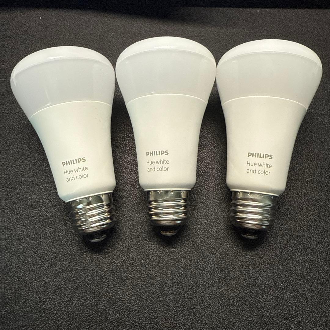 Philips Hue white and color 3個セット