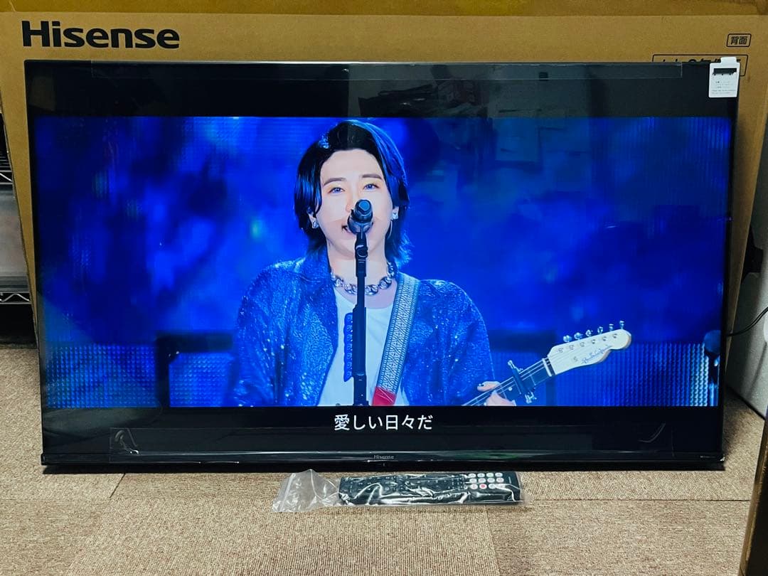 4K 43インチ 液晶テレビ ハイセンス 43E6K YouTube ネット動画