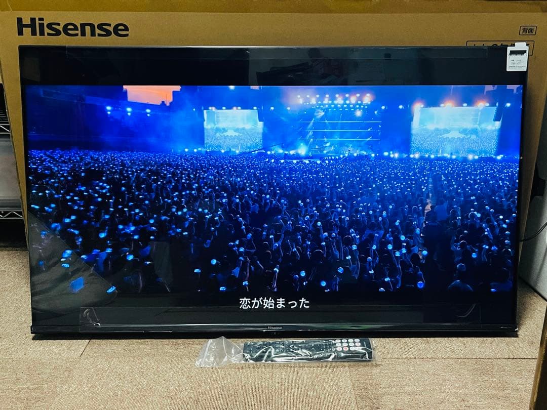 4K 43インチ 液晶テレビ ハイセンス 43E6K YouTube ネット動画