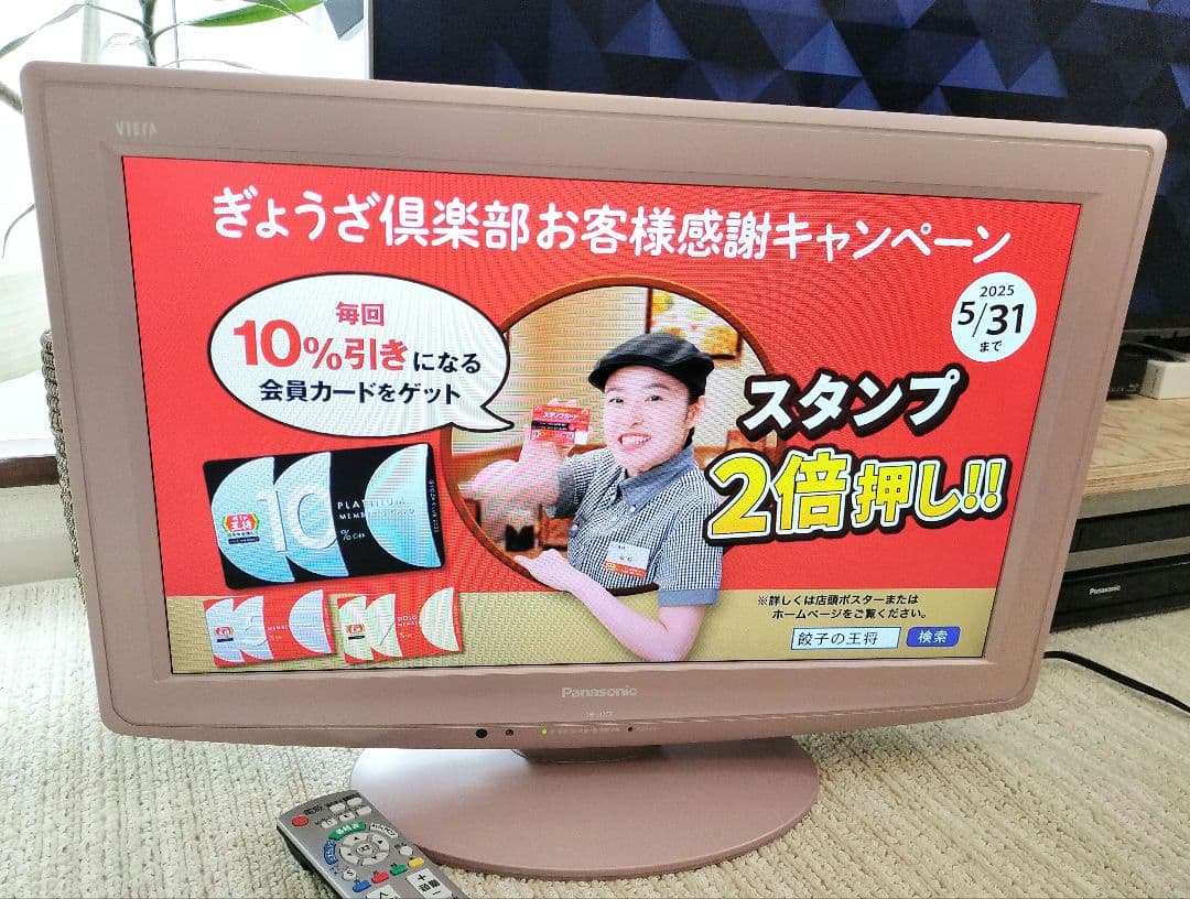 希少カラー 美品 パナソニック VIERA 22型 TH-L22C2 ピンク