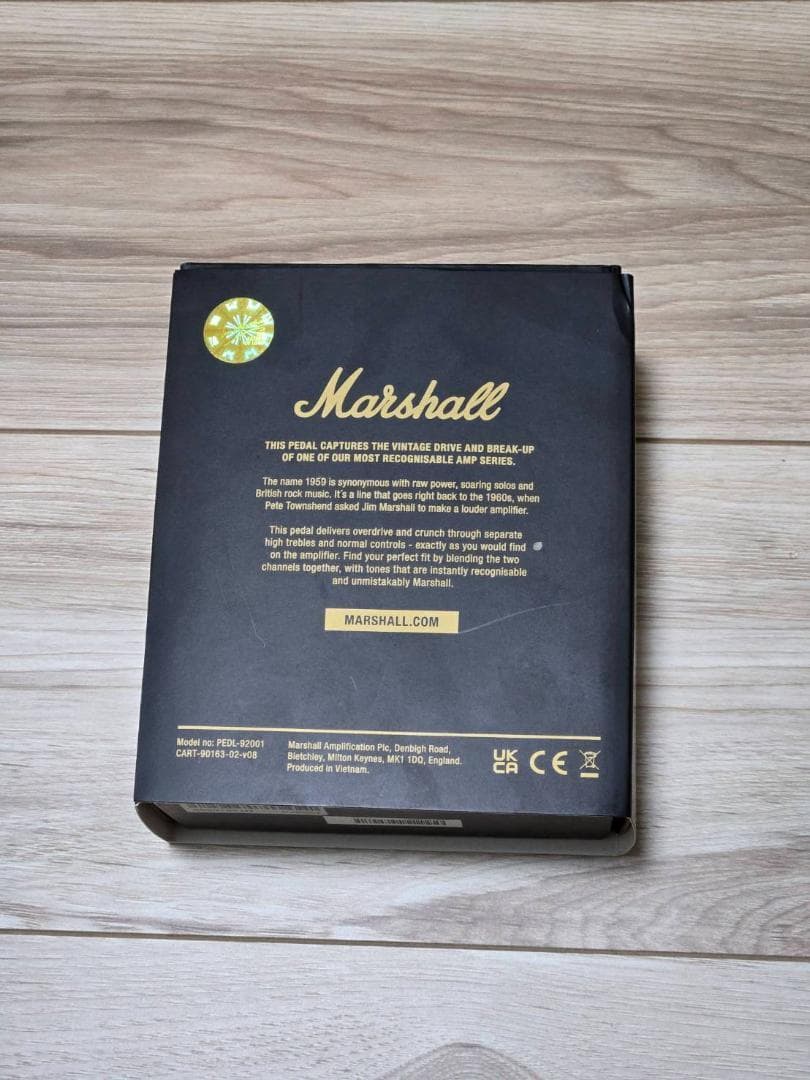 【新品】Marshall 1959 Pedals マーシャル エフェクター