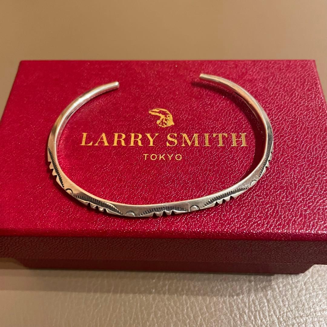 ラリースミス EXTRA THIN TRIANGLE BANGLE 3POINT