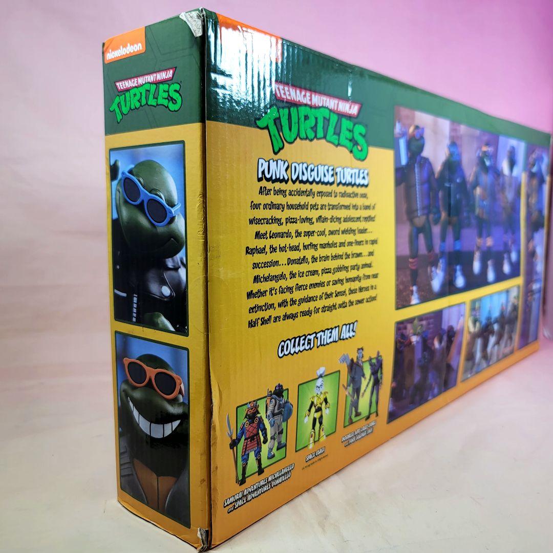 【NECA】新品 正規品 パンク・タートルズ TMNT フィギュア 4PK