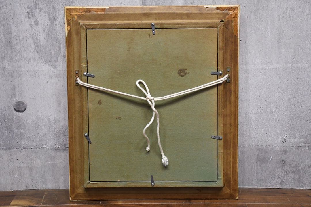 EDK111 田巻洋一 サクレクール寺院 モンマルトル F3号 油彩画 額装