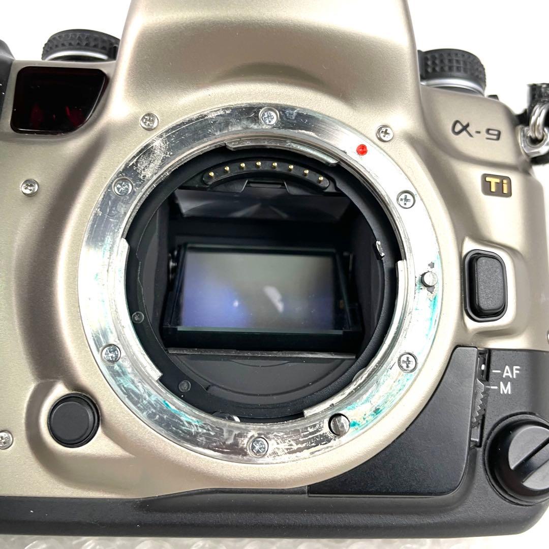 MINOLTA ミノルタ 一眼レフカメラ a-9 アルファ α9 Ti ボディ