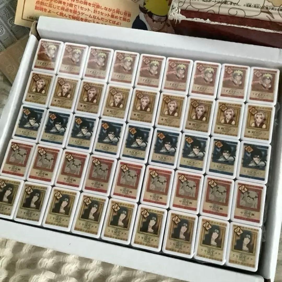 NARUTO ナルト 木の葉秘伝牌 ドンジャラ バンプレスト