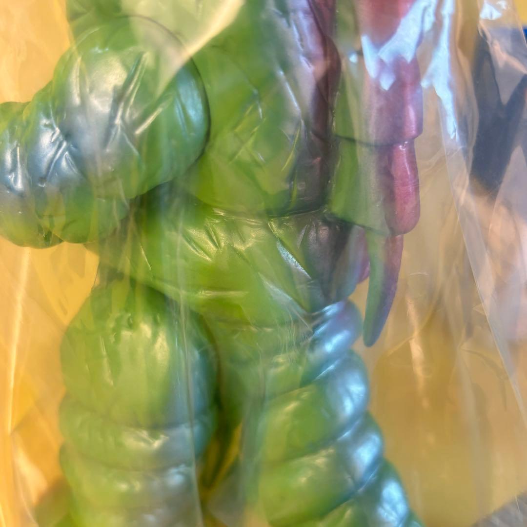 ブルマァク　デットン　グリーン　ソフビ　帰ってきたウルトラマン