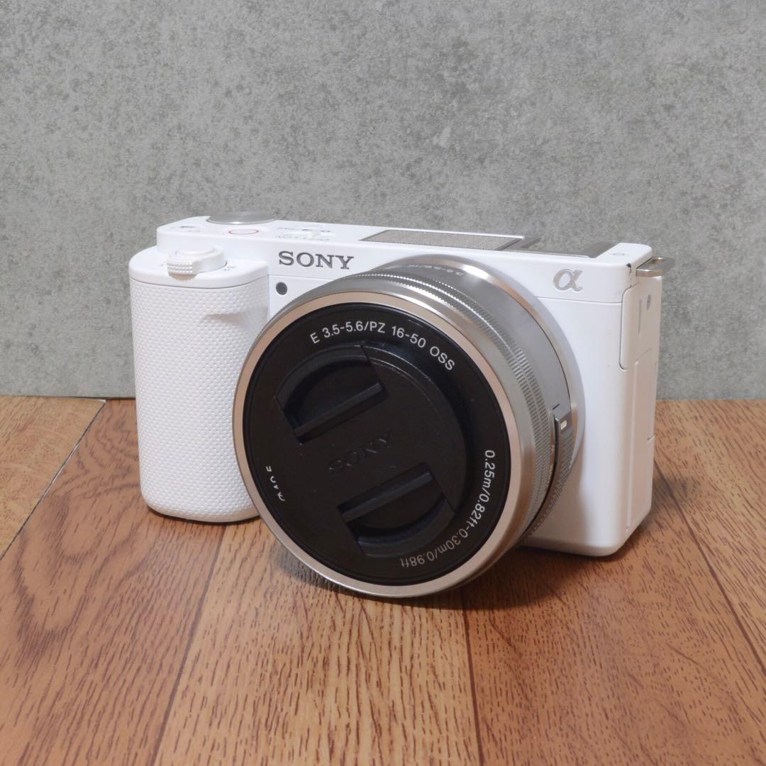 SONY VLOGCAM ZV-E10 ホワイト