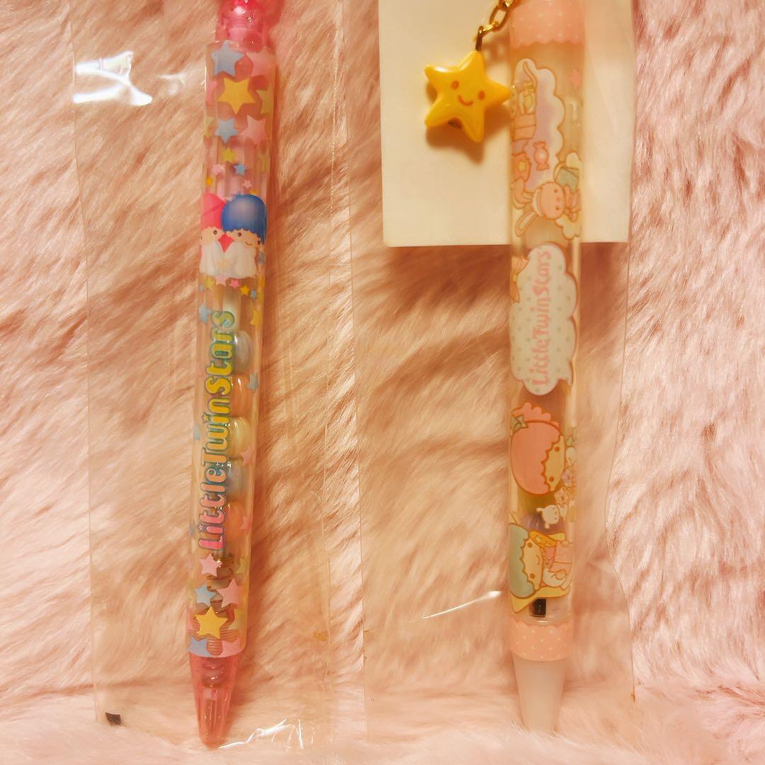 希少レア　リトルツインスターズ　ボールペンセット　平成レトロ　サンリオ