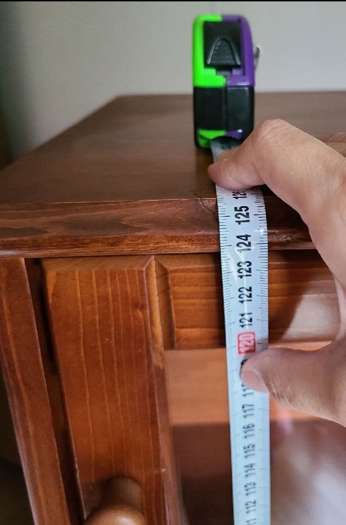 アンティーク棚　両面扉