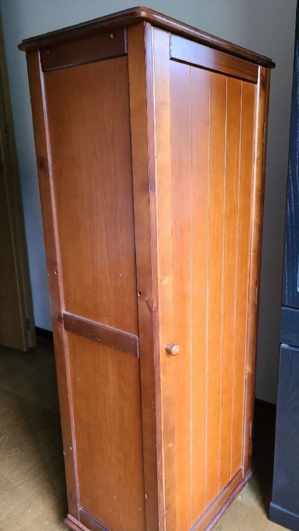 アンティーク棚　両面扉