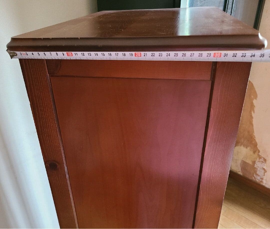 アンティーク棚　両面扉