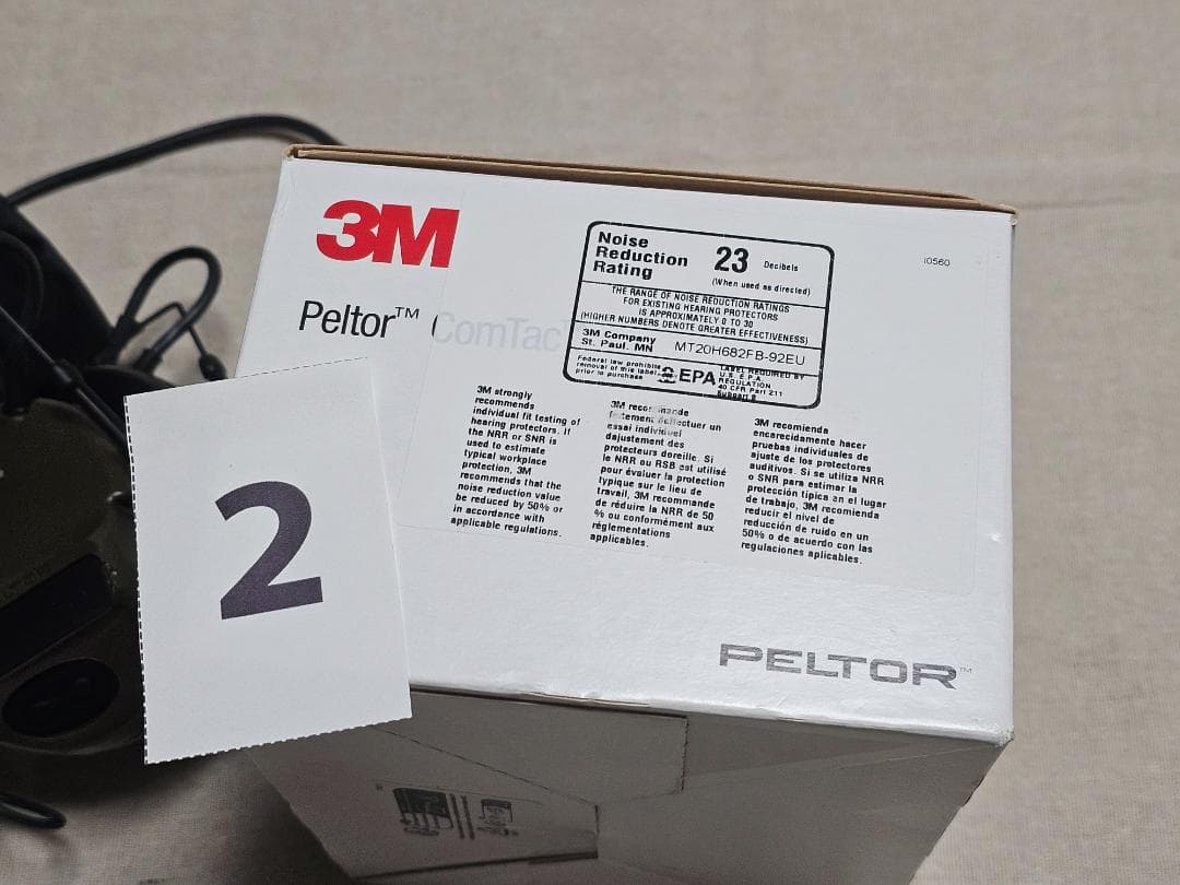 【新品】3m Peltor comtac xpi 実物 ヘッドセット