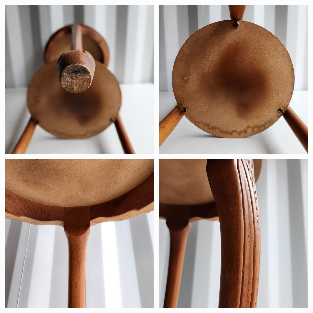 希少　アンティーク　猫脚　コンソールテーブル　サイドテーブル　花台